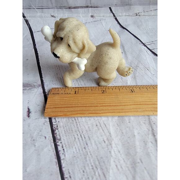 Quarry Critters Pirate Dog With Bone Figurine - Picture 7 of 8